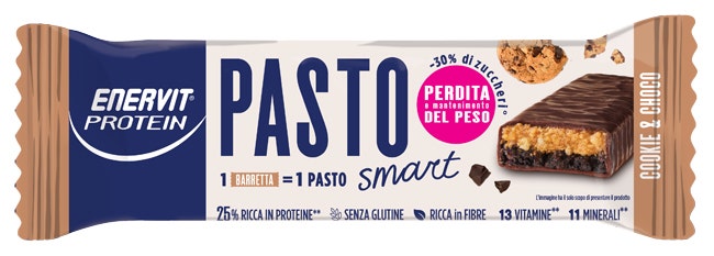 Enervit Protein Pasto Sostitutivo Cookie E Choco 55g-1
