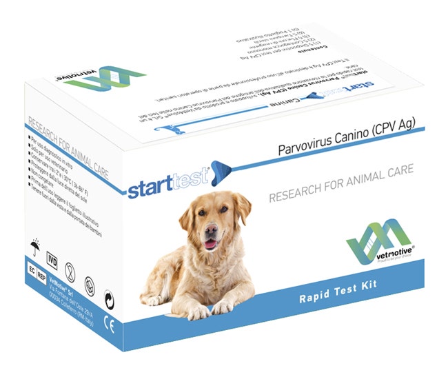 VetMotive Start Test Parvovirus Canino (CPV Ag) 5 Kit Test-1