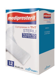 Medipresteril Garza Compressa In TNT Sterile 36x40cm 12 Pezzi -1