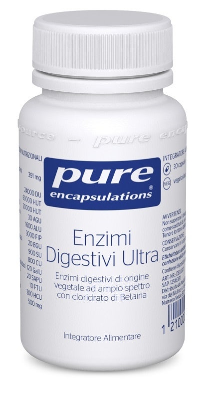 Pure Encapsulations Enzimi Digestivi Ultra 30 Capsule-1