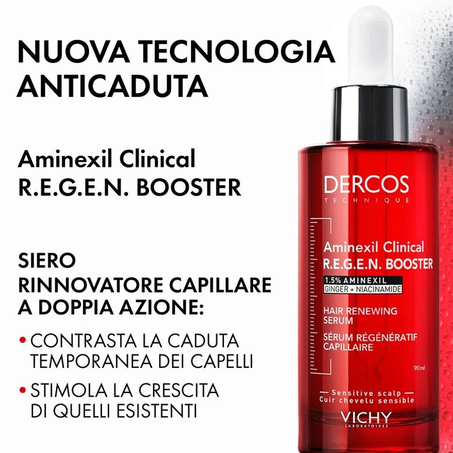 Vichy Dercos Technique Aminexil Regen Siero Capillare 90ml