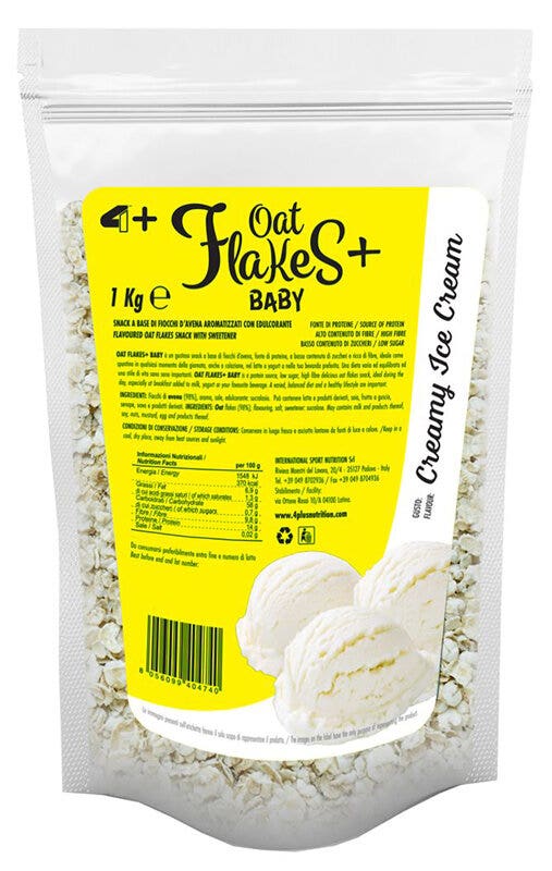 4+ Nutrition Oat Flakes+ Cream 1kg-1
