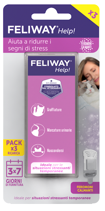 Ceva Feliway Help 3 Ricariche-1