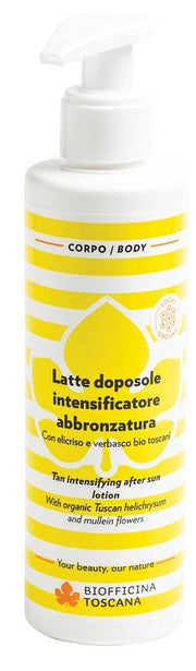 Biofficina Toscana Latte Doposole Intensificatore Abbronzatura 200ml-1