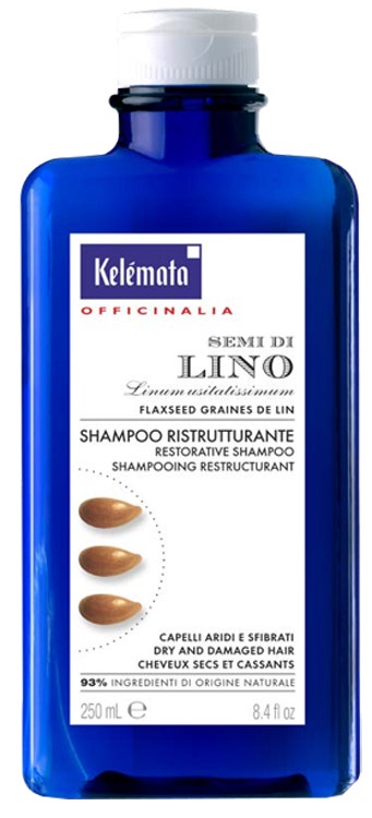 Kelemata Shampoo Ristrutturante Semi di Lino 250ml-1
