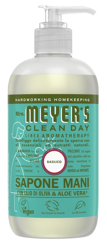 Mrs Meyer's Clean Day Sapone Liquido Mani Profumo Basilico 370ml-1