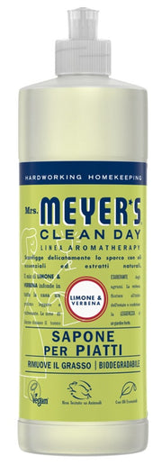 Mrs Meyer's Clean Day Sapone Piatti Profumo Limone E Verbena 473ml-1
