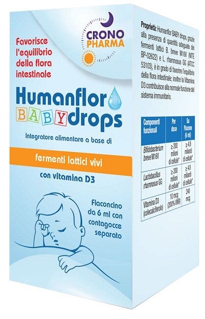 HUMANFLOR BABY DROPS 1FL 6ML-2