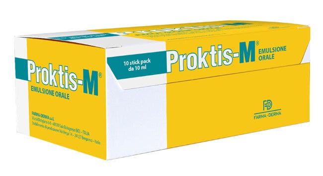 Proktis-m emulsione orale 10 stick da 10 ml-2