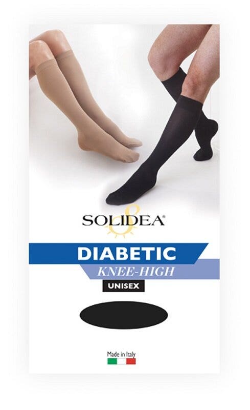 DIABETIC KNEE-HIGH NERO 4-XL-2