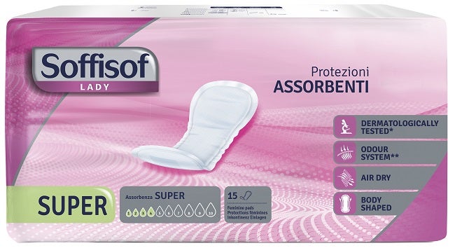 SOFFISOF LADY AIR DRY SUPER15P-1