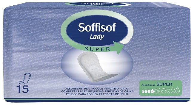 Soffisof Protezioni Femminili Lady Classic Super 15 Assorbenti-1