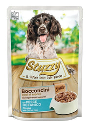 Stuzzy Bocconcini Jelly Con Pesce Oceanico Per Cani Adulti Bustina 100g-1