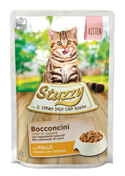 Stuzzy Bocconcini Con Pollo Cibo Umido Gattini Bustina 85g-1