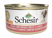 Schesir Pollo Con Patate Dolci E Carote Cibo Umido Cani Adulti Lattina 85g-1