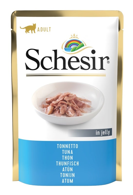 Schesir Tonnetto In Jelly Cibo Umido Gatti Adulti Bustina 85g-1