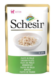 Schesir Filetti Di Pollo In Jelly Cibo Umido Gatti Adulti Bustina 85g-1