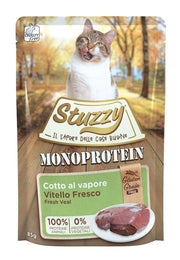 Stuzzy Monoprotein Bocconcini Con Vitello Per Gatti Adulti Bustina 85g-1