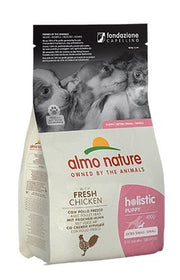 Almo Nature Holistic Puppy Crocchette Pollo Cani Cuccioli Taglia Mini E Piccola Sacco 12kg-1