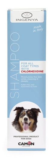 Camon Shampoo Ingenya con Clorexidina Per Cani 250ml-1