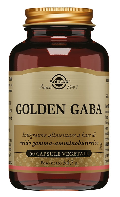 Solgar Golden Gaba 50 Capsule Vegetali-1