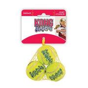 Kong Squekair Tennis Balls Taglia S Gioco Per Cani 3 Palline-1
