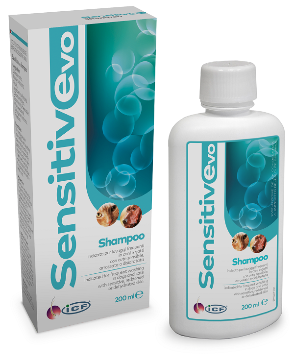 SensitivEvo Shampoo Per Cani E Gatti Flacone 200ml-1
