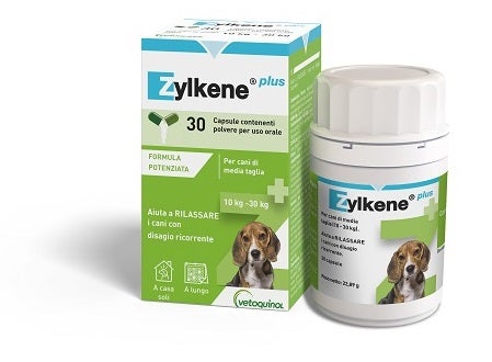 Zylkene Plus Alimento Complementare Per Cani 10-30 kg 30 Capsule-1