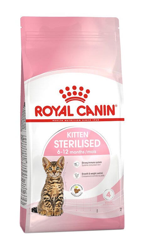 Royal Canin Kitten Sterilised Cibo Secco Per Gatti 2kg-2