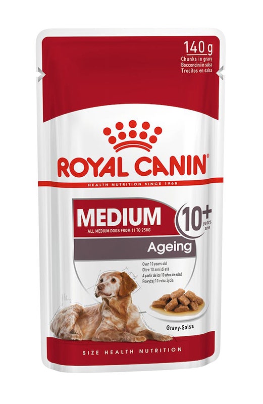 Royal Canin Medium Ageing 10+ Bocconcini In Salsa Per Cani 140g-1