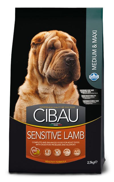 CIBAU SENSITIVE LAMB M&MAX2,5K-2