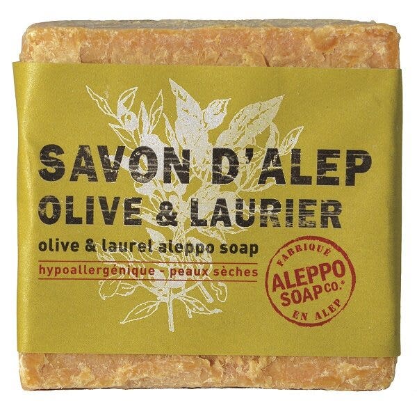 SAPONE ALEPPO OLIVA/ALLORO200G-2