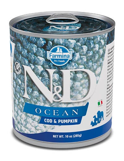 Farmina Natural & Delicious Ocean Con Merluzzo E Zucca Per Cani Adulti 285g-2