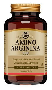 Solgar Amino Arginina 500 50 Capsule Vegetali -1