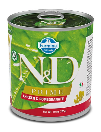 N&D DOG PRIME CHICK&POMEGR285G-1