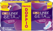 Lines Seta Ultra Assorbenti Lungo vp Dwct 18 Pezzi