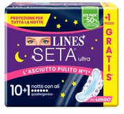 Lines Seta Ultra Assorbenti Notte 11 Pezzi-2