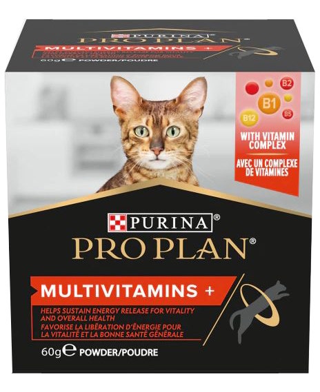 Purina Pro Plan Supplements Multivitamins+ Per Gatti Adulti 60g-1