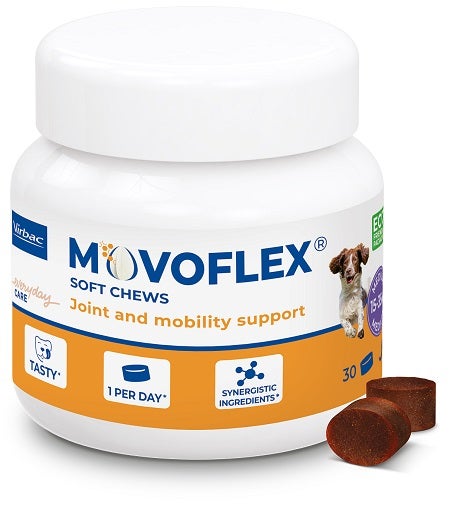 Vibrac Movoflex Soft Chews Per Cani Taglia M 30 Compresse Masticabili-1