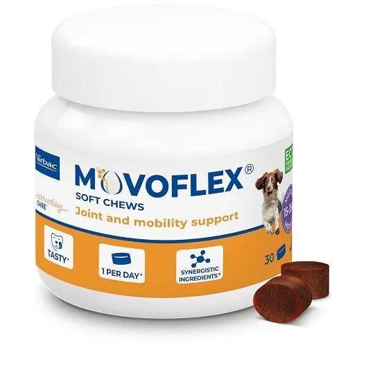 Vibrac Movoflex Soft Chews Per Cani Taglia M 30 Compresse Masticabili-2