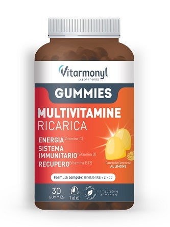 Vitarmonyl Gummies Multivitamine Ricarica 30 Caramelle Gommose-1