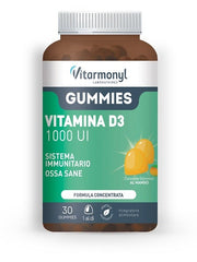 Vitarmonyl Gummies Vitamina D3 1000UI 30 Caramelle Gommose-1