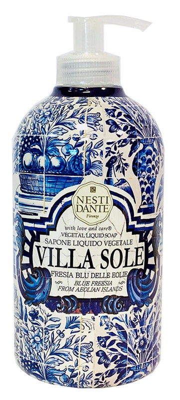 Villa Sole Sapone Liquido Vegetale Fresia Blu Delle Eolie 500ml-1