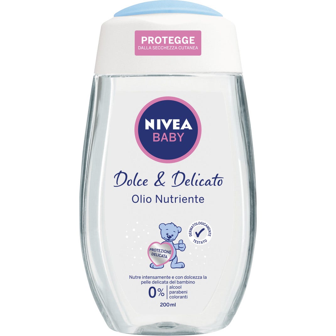 Nivea Baby Olio Nutriente 200ml  - 2