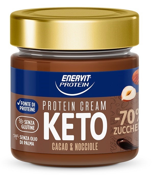 Enervit Protein Keto Crema Cacao E Nocciole 180g-1