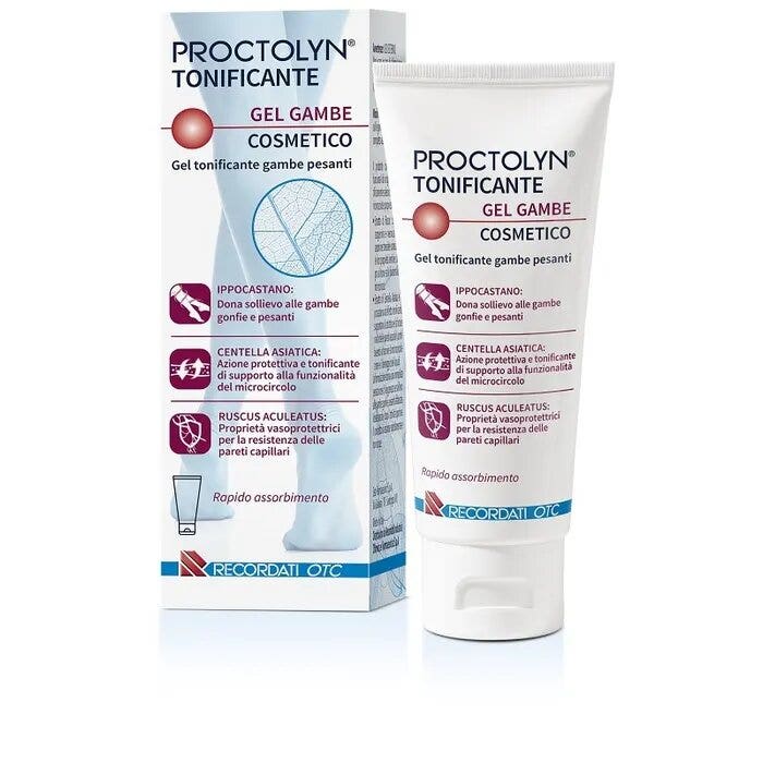 Proctolyn Tonificante Gel Gambe 100ml-2