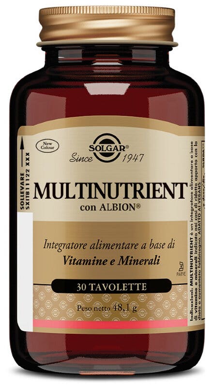 Solgar Multinutrient 30 Tavolette-2