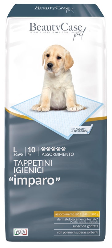 BeautyCase Tappetini Assorbenti Per Cani Taglia L 8 Pezzi 60x90cm-1