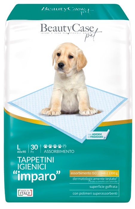 BeautyCase Tappetini Assorbenti Per Cani Taglia L 30 Pezzi 60x90cm-1