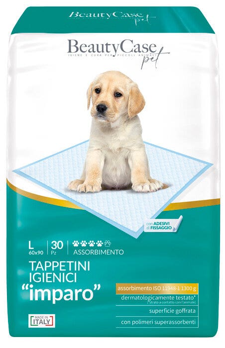 BeautyCase Tappetini Assorbenti Per Cani Taglia L 30 Pezzi 60x90cm-2